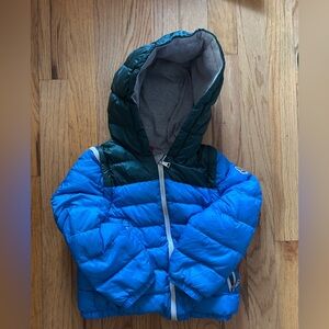 Moncler Hooded Kids Puffer Jacket, Removable Sleeves